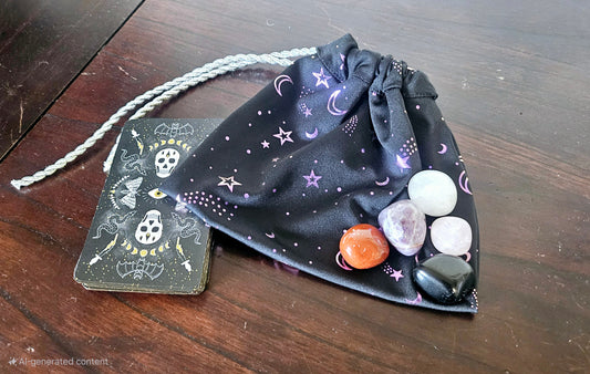 Night Sky: Tarot Drawstring